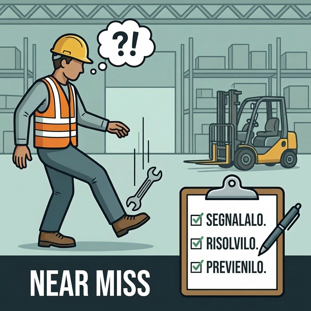 Il “Near Miss”: Prevenire l’Infortunio Analizzando l’Evento Mancato